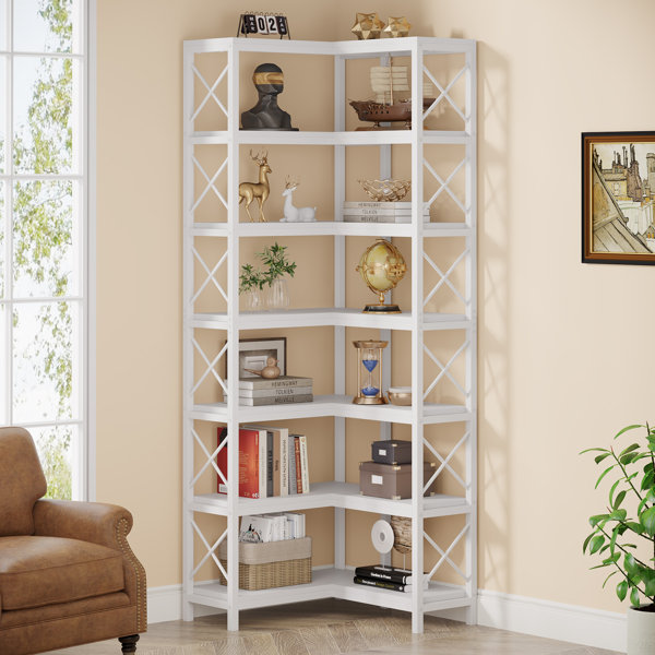 Kynlyn corner deals bookcase